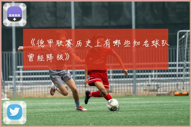 《德甲联赛历史上有哪些知名球队曾经降级》