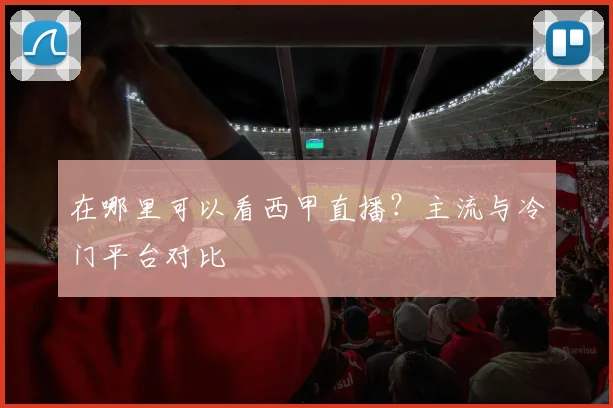 在哪里可以看西甲直播？主流与冷门平台对比